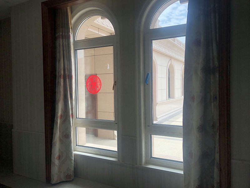 定制鋁包木門窗實拍