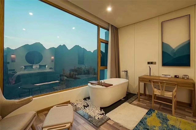 隔音鋁包木門窗展示