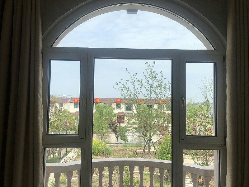 鋁包木門窗產品實拍