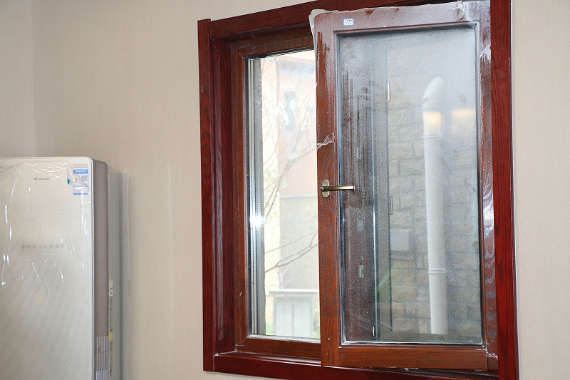 隔音鋁包木門窗產品實拍