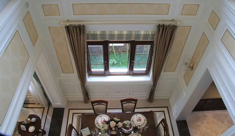 定制鋁包木門窗實(shí)拍