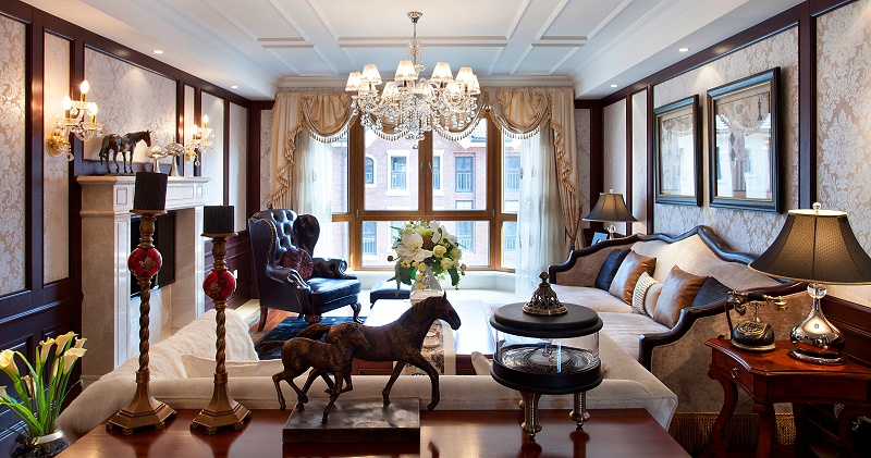 定制鋁包木門窗實(shí)拍