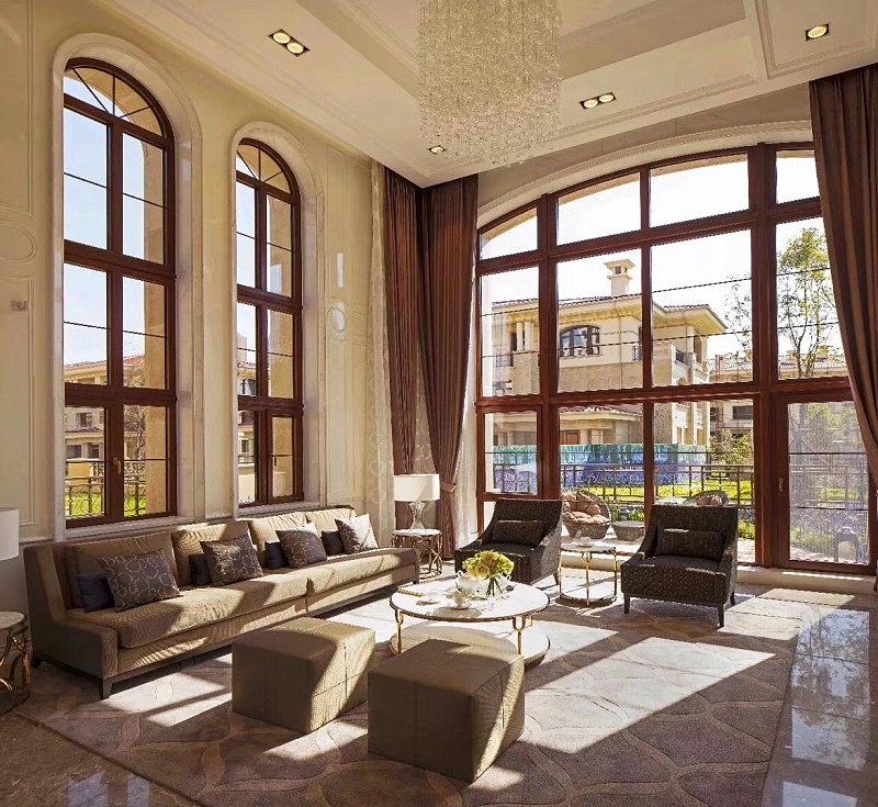 鋁包木窗實(shí)拍