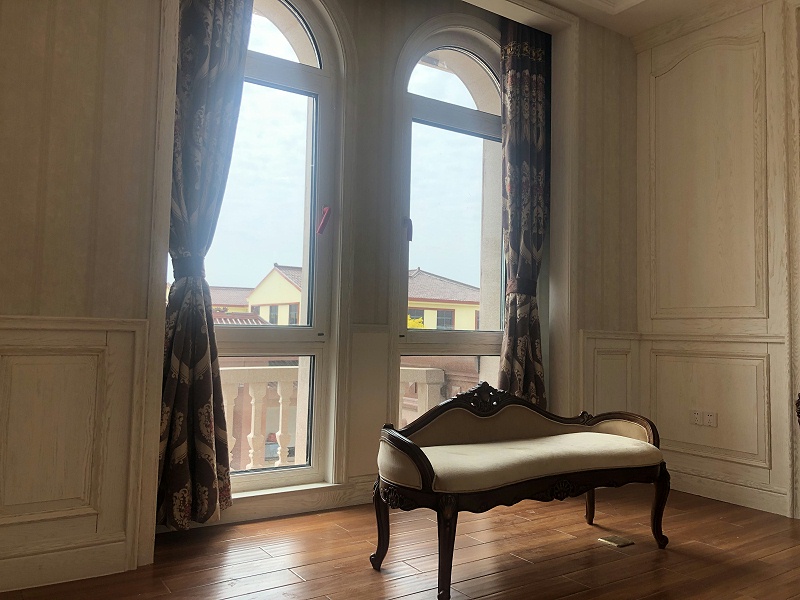 鋁包木門窗內景展示