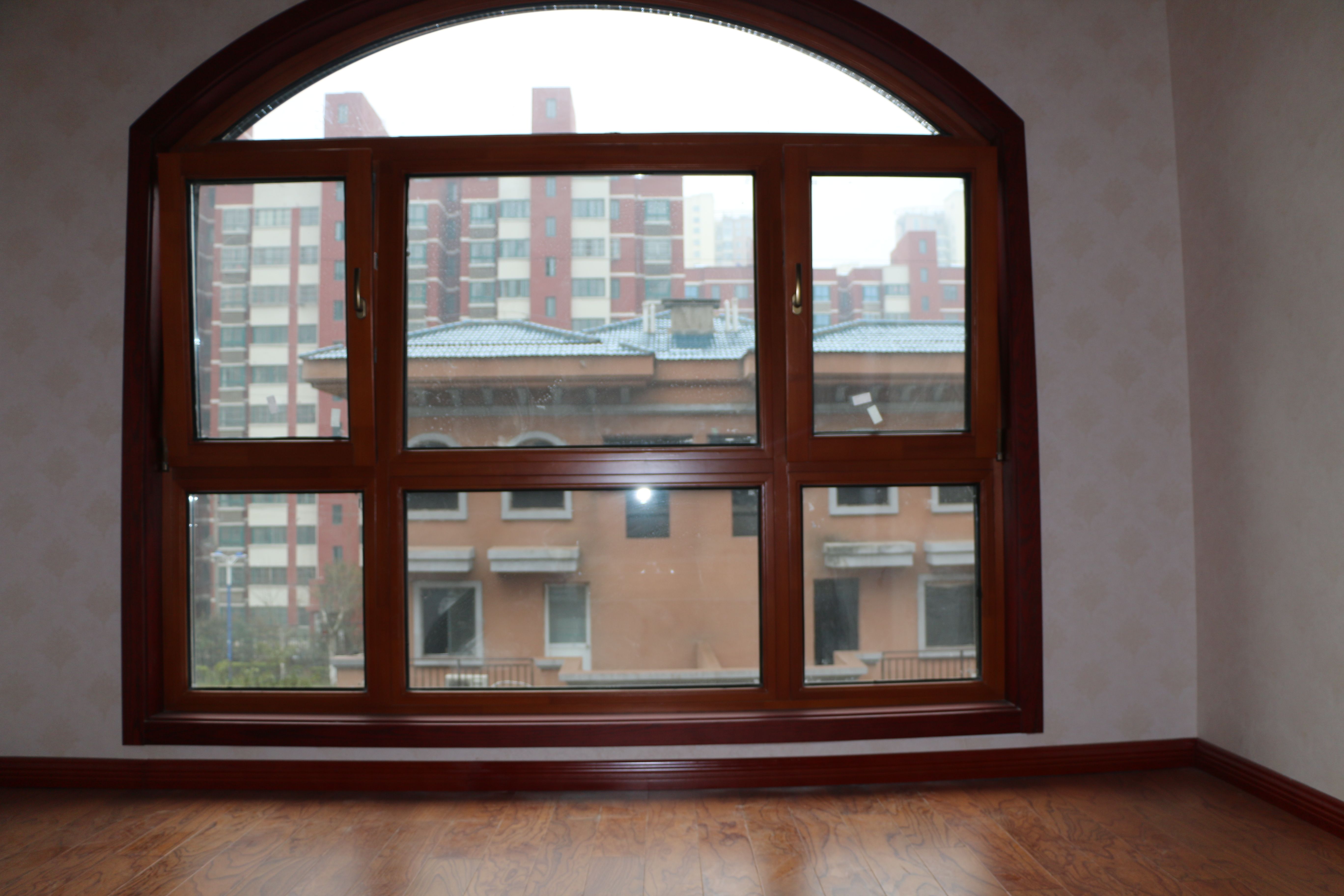 高端鋁包木門窗