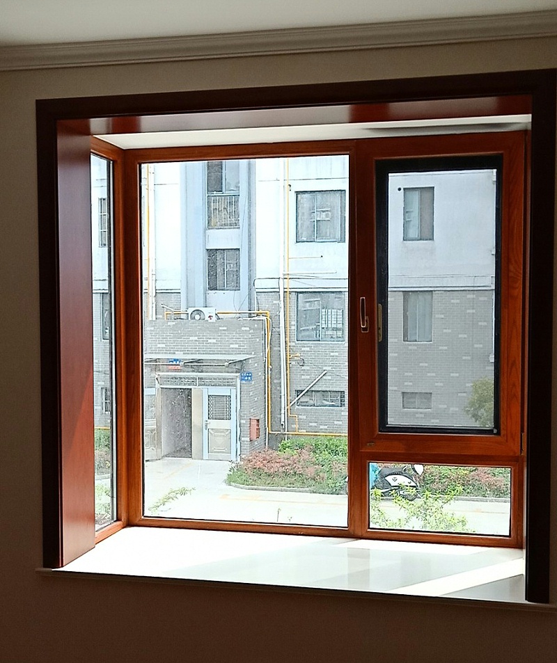 鋁包木門窗場景實拍